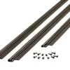 M-D Bronze Aluminum/Vinyl Weatherstrip For Door Jambs