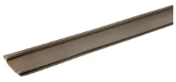 M-D Brown Vinyl Non-Self Adhesive Replacement Threshold Insert for Door 3 L in.