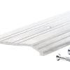 M-D Building Products 4 in. W x 72 in. L Mill Metallic Aluminum Fluted Saddle Threshold