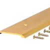 M-D BUILDING PRODUCTS 0.25 in. H X 2.5 in. W X 36 in. L Aluminum Flat Top Threshold Gold