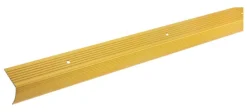 M-D BUILDING PRODUCTS 1.125 in. H X 1.125 in. W X 72 in. L Satin Brass Aluminum Stair Edge