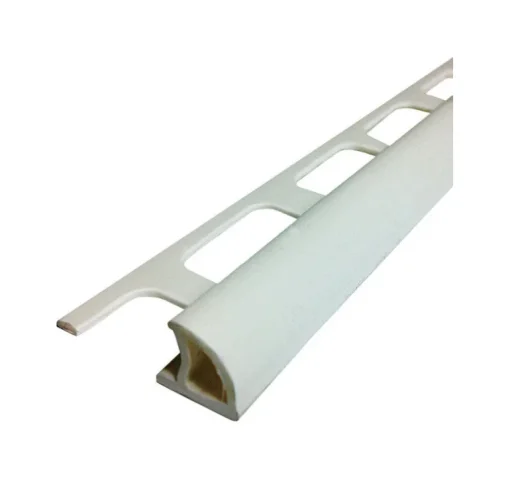 M-D Building Products 0.365 in. H X 1.375 in. W X 96 in. L Prefinished Clear Aluminum Bullnose