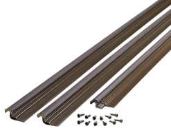 M-D BUILDING PRODUCTS Bronze Foam/Vinyl Top & Sides Door Seal For Door Jambs 36 and 84 in. L X 0.63