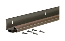 M-D BUILDING PRODUCTS Brown Vinyl Under Door Seal For Doors 36 in. L X 2 in.