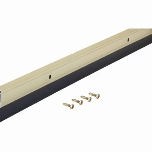 M-D BUILDING PRODUCTS Gold Aluminum/Vinyl Sweep For Doors 36 in. L X 2.13 in.