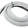 M-D BUILDING PRODUCTS PLATINUM White Rubber Top & Sides Door Seal For Doors 84 in. L X 0.63 in.