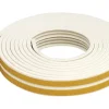 M-D BUILDING PRODUCTS White EPDM Rubber Foam Weather Stripping Tape For Doors and Windows 204 in. L