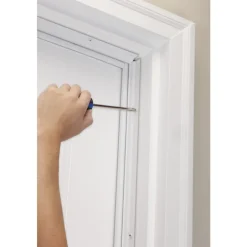 M-D BUILDING PRODUCTS White Aluminum/Vinyl Top & Sides Door Seal For Door Jambs 84 in. L X 0.63 in.