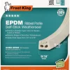 M-D BUILDING PRODUCTS White EPDM Rubber Foam Weatherstrip For Doors and Windows 10 ft. L X 0.31 in.