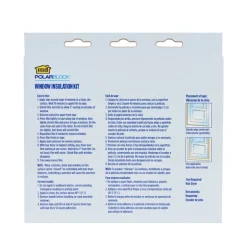 M-D Clear Shrink & Seal Indoor Window Film Insulator Kit 62 W x 210 L in.