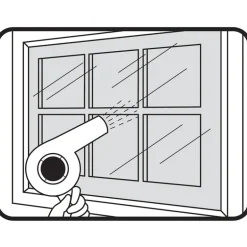 M-D Clear Shrink & Seal Indoor Window Film Insulator Kit 62 W x 210 L in.