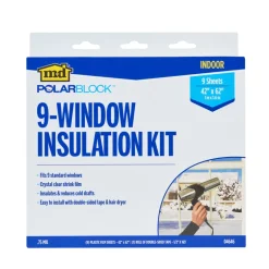 M-D Polar Block Clear Plastic Glare Control Window Shrink Film 62 L x 42 W in. (Pack of 6)