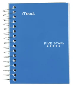Mead 3-1/2 in. W x 5-1/2 in. L College Ruled Spiral Notebook