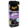Meguiar's Quik Interior Detailer Multi-Purpose Cleaner Wipes 8 L x 7 W in.