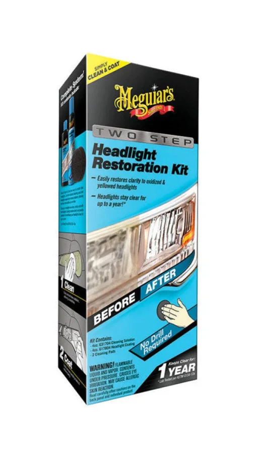 Meguiar's Two Step Headlight Restorer Kit