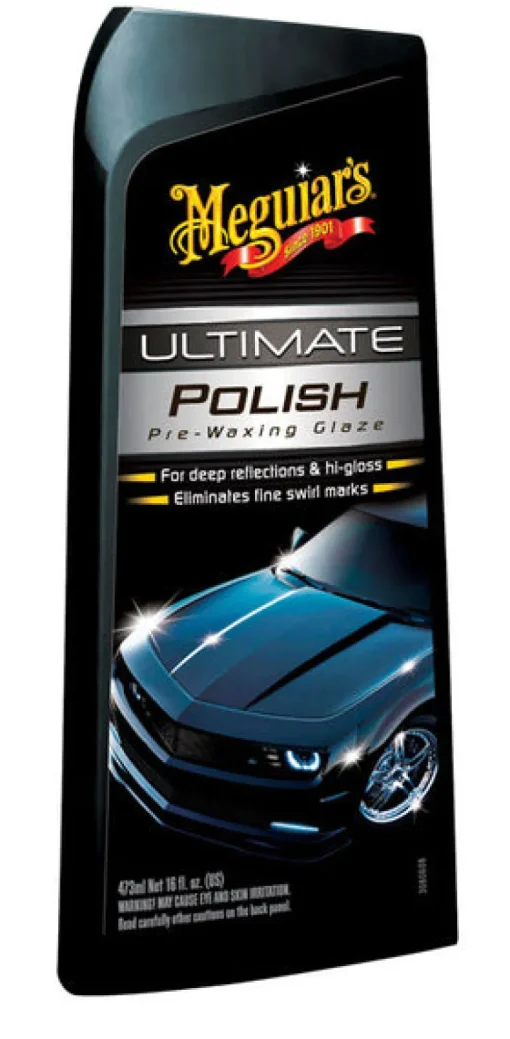 Meguiar's Ultimate Polish Pre-Waxing Glaze Auto Polish 16 oz. for Eliminating Fine Swirl Marks