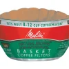 Melitta 8-12 cups Brown Basket Coffee Filter 100 pk