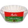 Melitta 4-6 cups White Basket Coffee Filter 100 pk