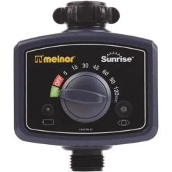 Melnor Sunrise 1-Zone Black Battery-Powered Water Timer