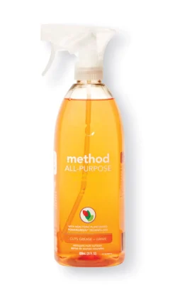 Method Clementine Scent Organic All Purpose Cleaner Liquid 28 oz. (Pack of 8)