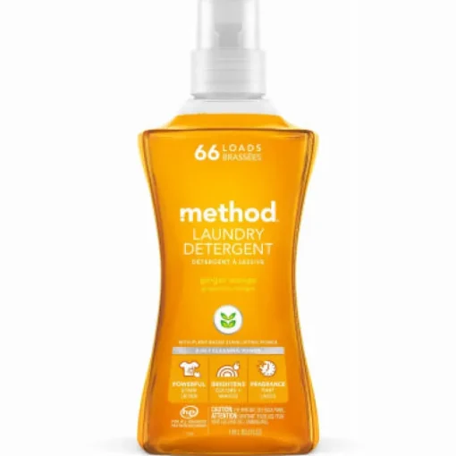 Method Ginger Mango Scent Laundry Detergent Liquid 53.5 oz. 1 pk (Pack of 4)