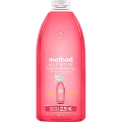 Method Pink Grapefruit Scent All Purpose Cleaner Refill Liquid 68 oz. (Pack of 6)