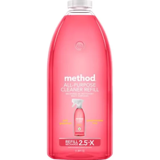 Method Pink Grapefruit Scent All Purpose Cleaner Refill Liquid 68 oz. (Pack of 6)