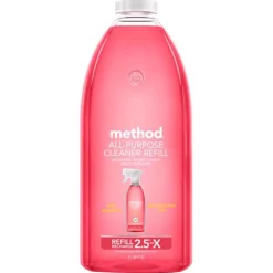 Method Pink Grapefruit Scent All Purpose Cleaner Refill Liquid 68 oz. (Pack of 6)