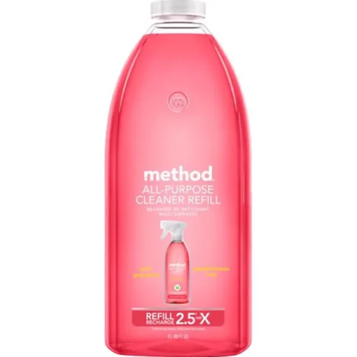 Method Pink Grapefruit Scent All Purpose Cleaner Refill Liquid 68 oz. (Pack of 6)