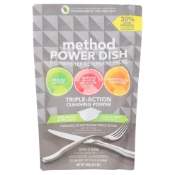Method Power Dish Lemon Mint Scent Pods Dishwasher Detergent 20 oz