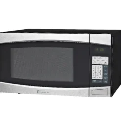 MICROWAVE BLK/SLV 1.4CF