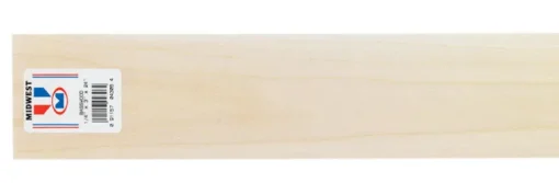 Midwest Products 3 in. W x 2 ft. L x 1/4 in. Basswood Sheet #2/BTR Premium Grade (Pack of 5)