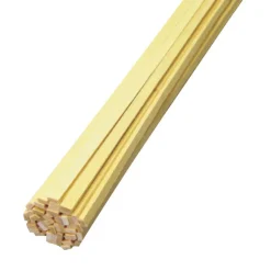 Midwest Products 3/16 in. W x 2 ft. L x 1/16 in. Basswood Strip #2/BTR Premium Grade (Pack of 45)