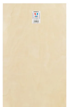 Midwest Products 12 in. W x 24 in. L x 1/4 in. Plywood (Pack of 6)