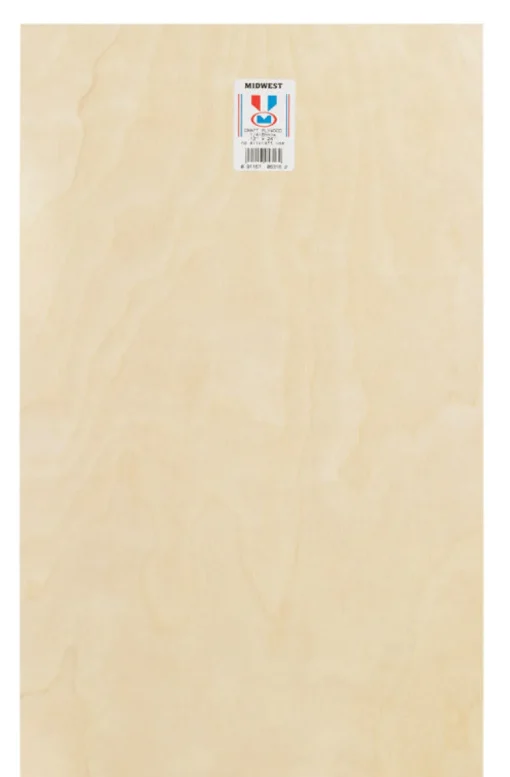 Midwest Products 12 in. W x 24 in. L x 1/4 in. Plywood (Pack of 6)