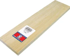 Midwest Products 3 in. W x 3 ft. L x 3/32 in. Balsawood Sheet #2/BTR Premium Grade (Pack of 20)