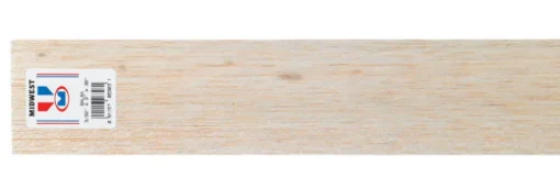 Midwest Products 3 in. W x 3 ft. L x 3/32 in. Balsawood Sheet #2/BTR Premium Grade (Pack of 20)