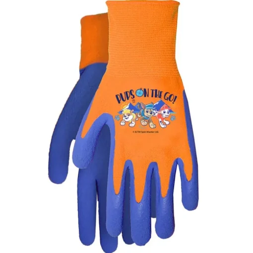 Midwest Quality Glove Nickelodeon Paw Patrol Child's Outdoor Cotton/Rubber Garden Grip Gloves (Pack of 6)