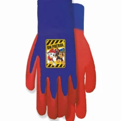 Midwest Quality Glove Nickelodeon Paw Patrol Child's Outdoor Cotton/Rubber Garden Grip Gloves (Pack of 6)
