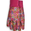 Midwest Quality Gloves Multicolor Cotton/Polyester Blend Girls Gardening Gloves One Size (Pack of 6)