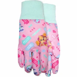 Midwest Quality Gloves Multicolor Cotton/Polyester Blend Girls Gardening Gloves One Size (Pack of 6)