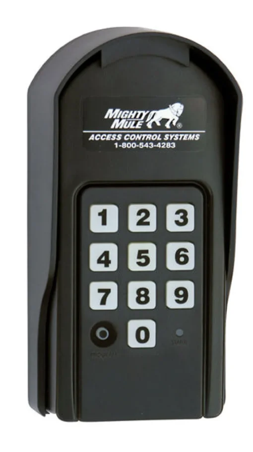 Mighty Mule 0 volt Wireless DC Powered Digital Key Pad