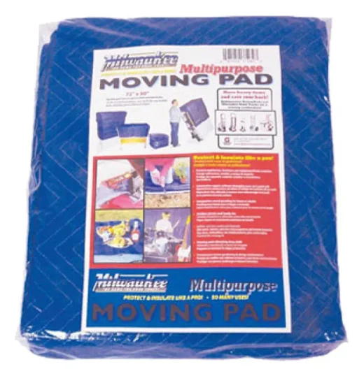 Milwaukee 72 in. W X 6.67 ft. L Movers Blanket 1 pk