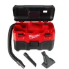 Milwaukee M18 2 gal. Cordless Wet/Dry Vacuum 18 volt Black/Red 10.1 lb.