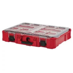 Milwaukee PACKOUT 19.76 in. L x 15 in. W x 4.61 in. H Storage Organizer Impact-Resistant Poly 10 compartments