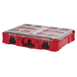 Milwaukee PACKOUT 19.76 in. L x 15 in. W x 4.61 in. H Storage Organizer Impact-Resistant Poly 10 compartments