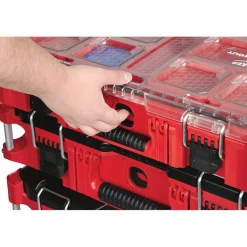 Milwaukee PACKOUT 19.76 in. L x 15 in. W x 4.61 in. H Storage Organizer Impact-Resistant Poly 10 compartments