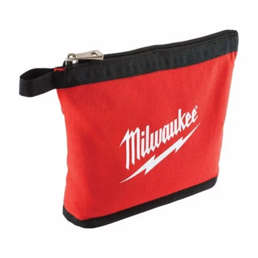 Milwaukee Canvas Tool Pouch 1 pocket Red 1 pc