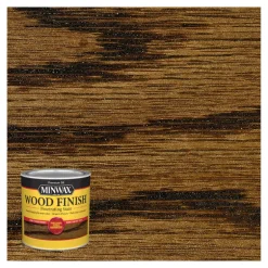 Minwax 22716 1/2 Pint Dark Walnut Wood Finish® Interior Wood Stain (Pack of 4)
