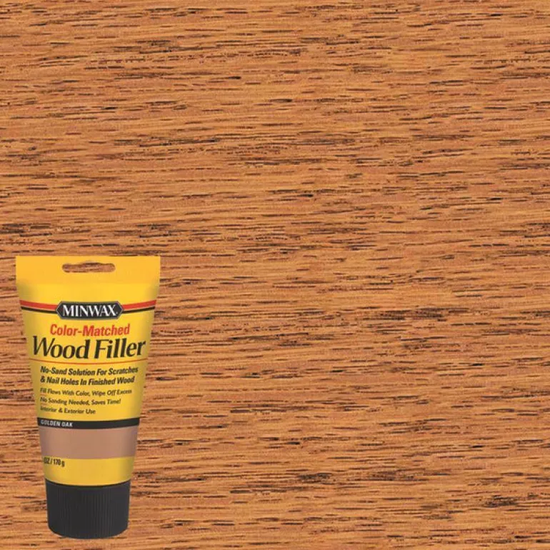 Minwax Color-Matched Golden Oak Wood Filler 6 oz